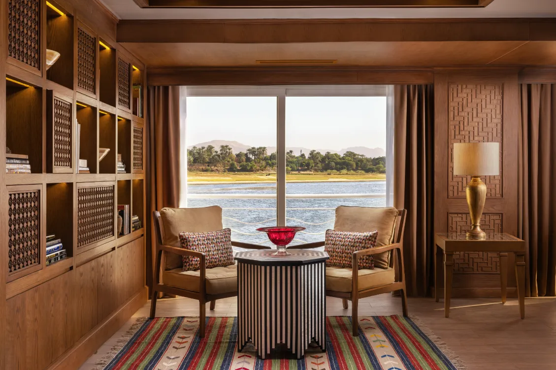 Cabin aboard the Jaz Elite Senator Nile Cruise Nile cruise